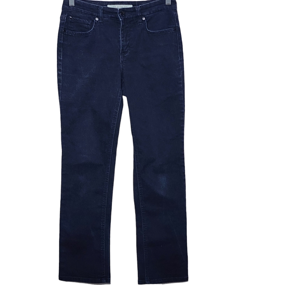 Jones New York Gramercy Curvy Boot Cut Jeans, Size 6 Petite